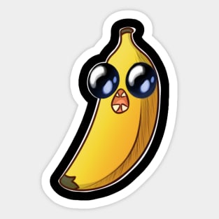 Screaming banana Sticker